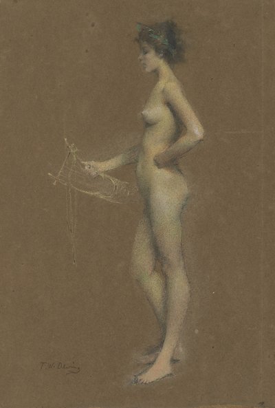 Sappho, 1893-94 by Thomas Wilmer Dewing